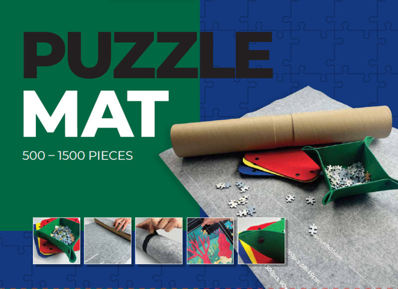 Pusselmatta 500-1500 bitar