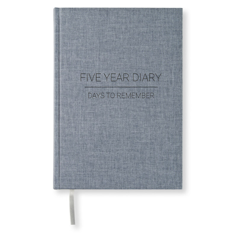 Five Year Diary Paperstyle Denim