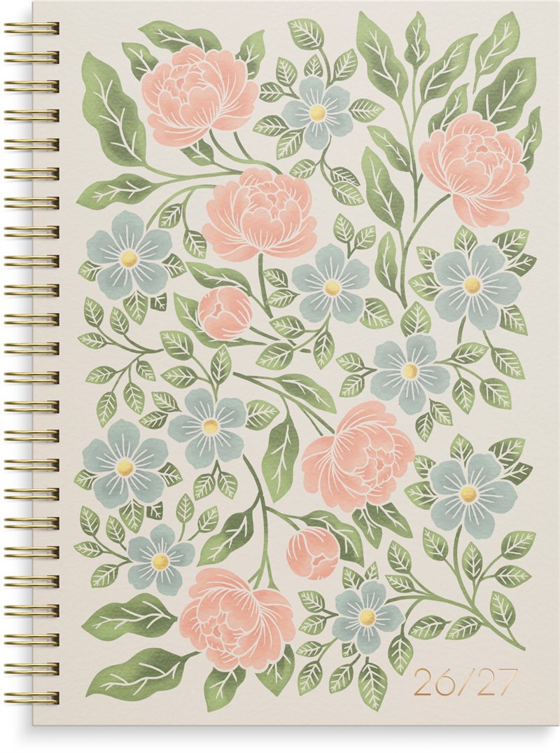 Elevkalender - Kalender 26/27 Senator A5 Story Blomma