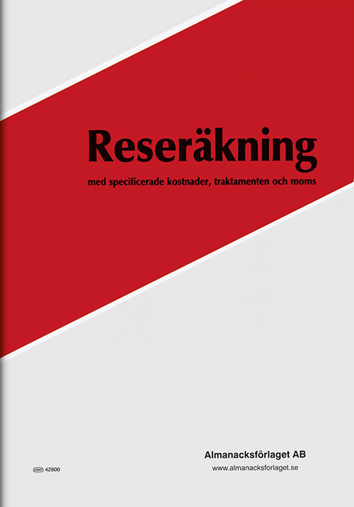 Reseräkning A4
