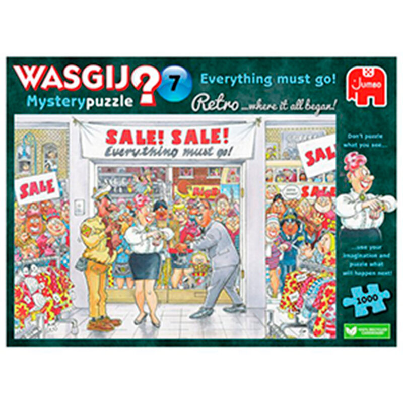 Pussel Wasgij - Retro Mystery 7 (1000 bitar)
