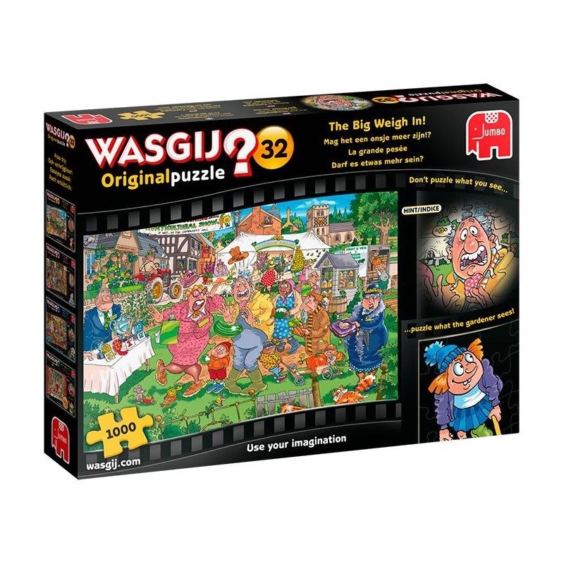 Wasgij - The Big Weigh in!,Orginal 19, pussel 1000 bitar