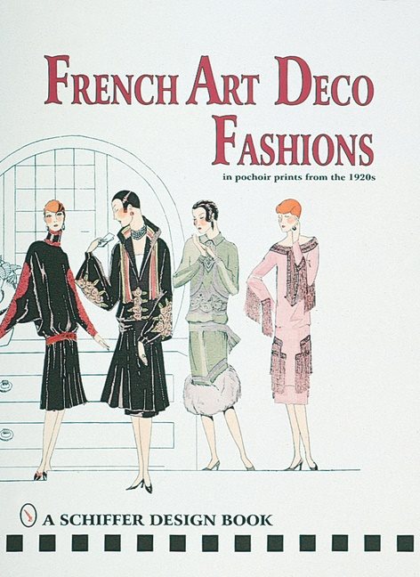 French art  deco fashions in  pochoir prints from  the 1920s