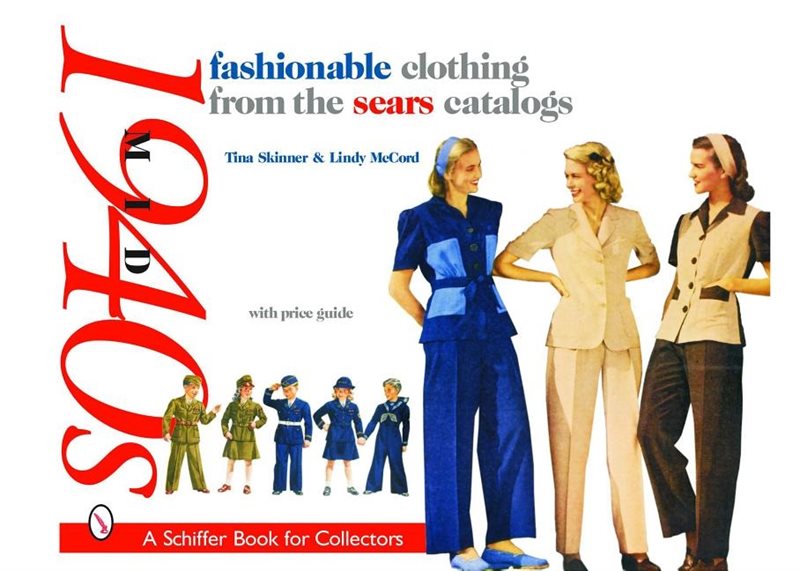 Fashionable Clothing From The Sears Catalogs : Mid 1940s