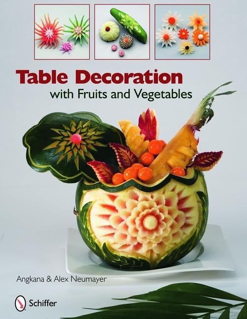 Table decoration - with fruits and vegetables