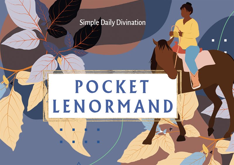 Pocket Lenormand: Simple Daily Divination (40 Full-Color Cards)