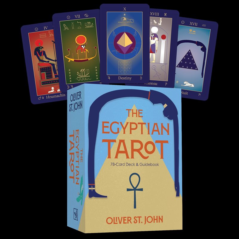 The Egyptian Tarot: (78 Full-Color Cards and 154-Page Guidebook)