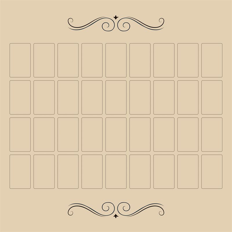 Grand Tableau Lenormand Cloth (60x60 cm)