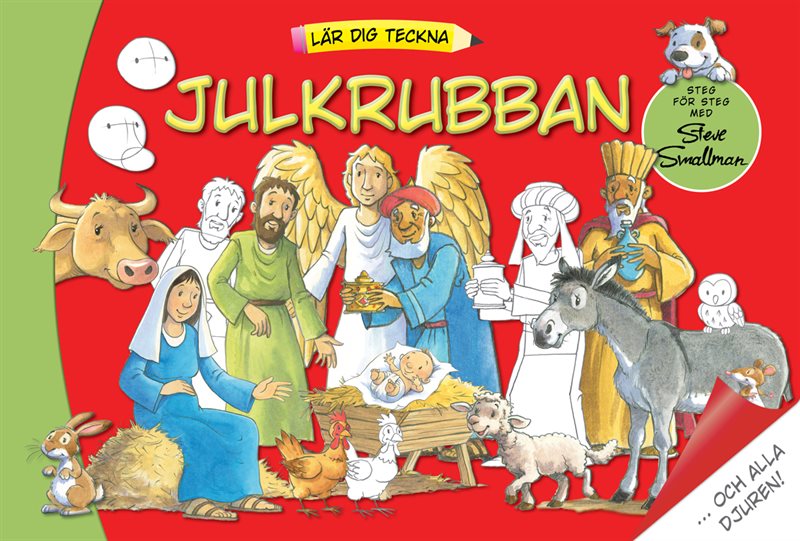 Lär dig teckna julkrubban