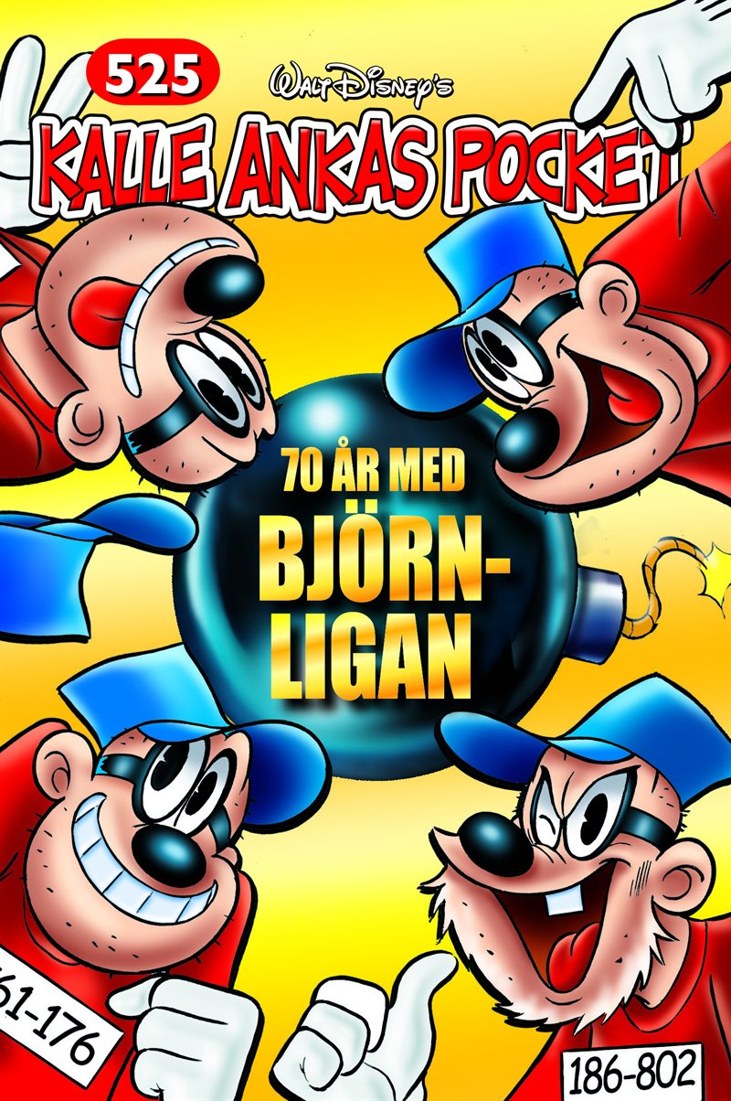 Kalle Ankas Pocket 525. 70 år med Björnligan