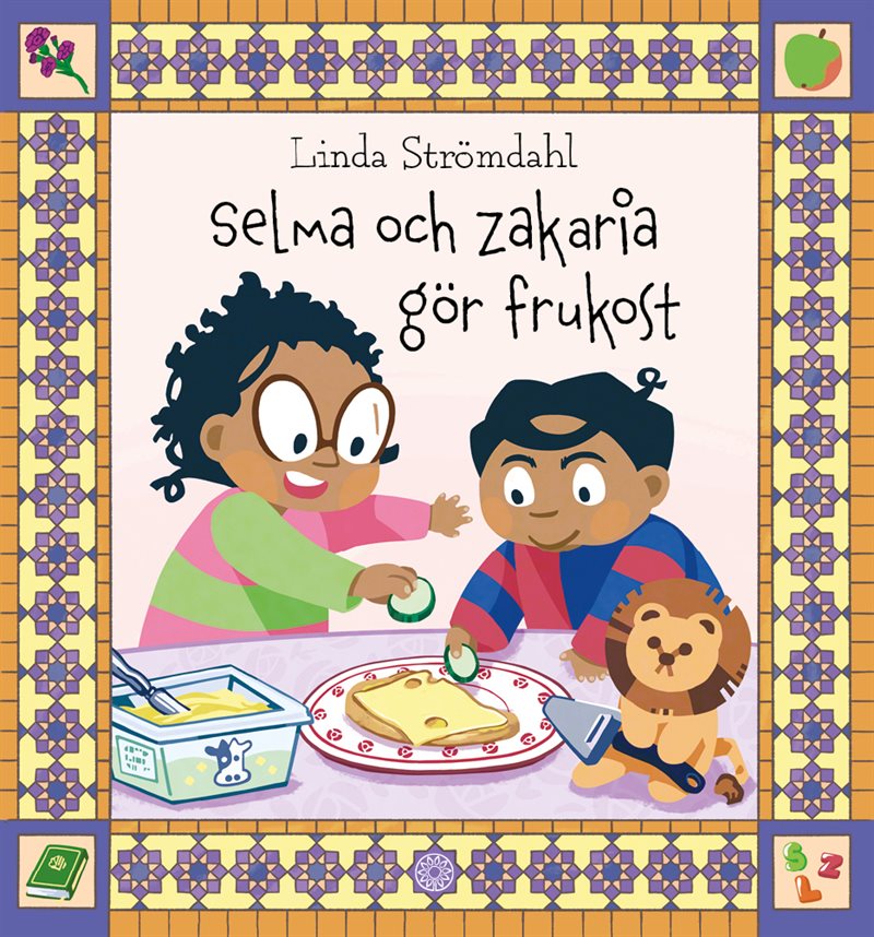 Selma och Zakaria gör frukost