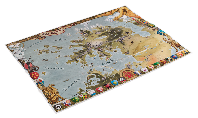 Ereb Altor. Världskarta