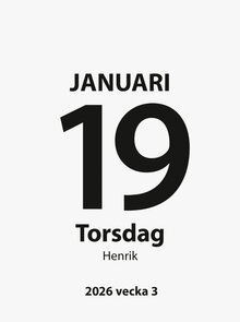 Dagblock 83x128 mm FSC