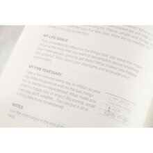 Five Year Diary Paperstyle Transparent Black