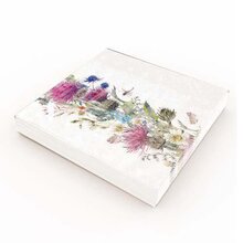 Kaffeservett 20p Blomsterranka