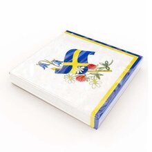 Kaffeservett 20p Sverigemotiv