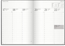 Företagarkalendern, svart konstläder, FSC Mix