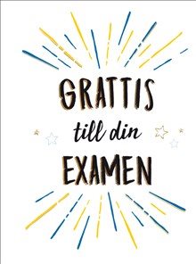 Grattis till din examen